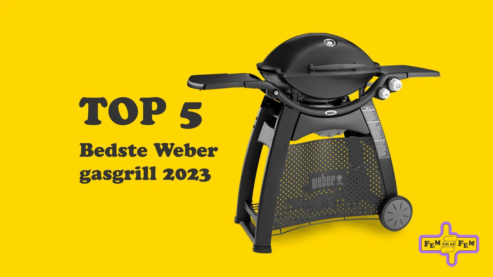 Top 5: Bedste Weber gasgrill 2023